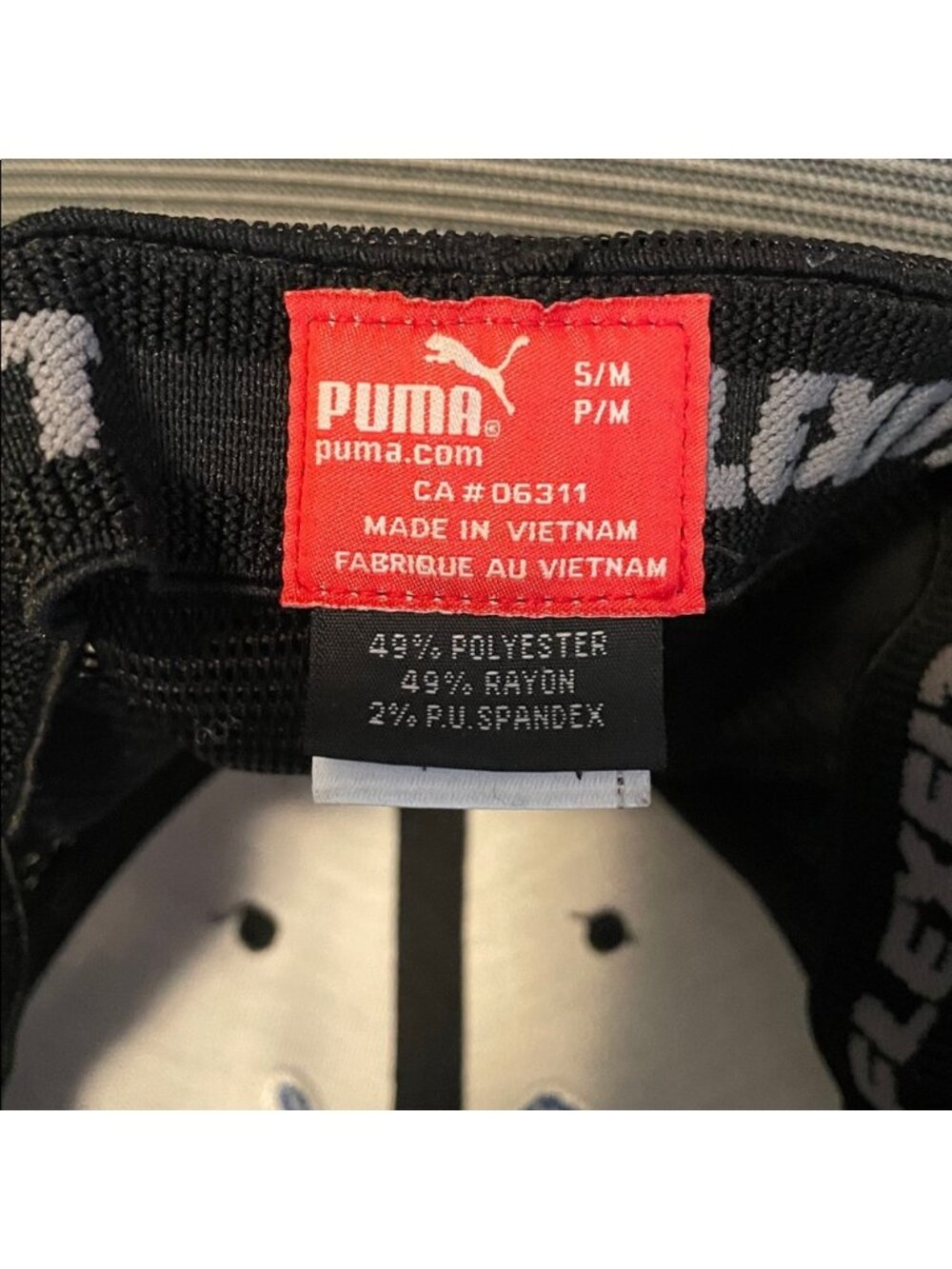 EC Puma Detroit Lions Flex Fit Hat - Size S/M - Picture 4 of 4